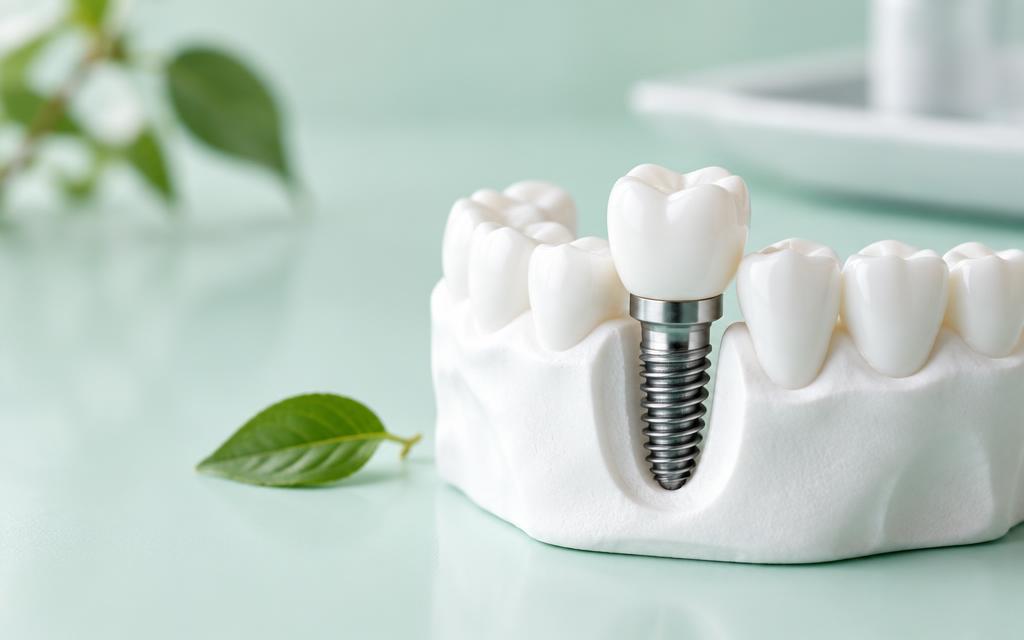 Imagem ilustrativa de implantes dentários